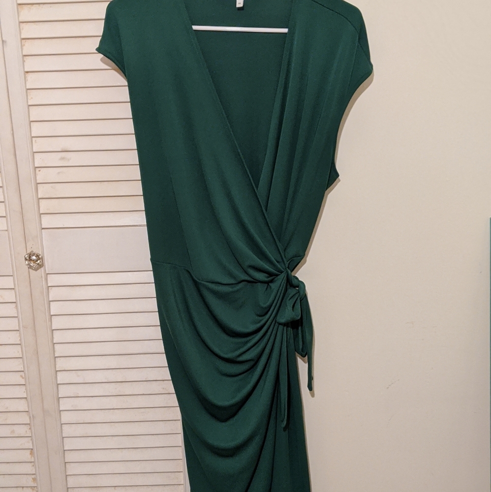 Green dress
